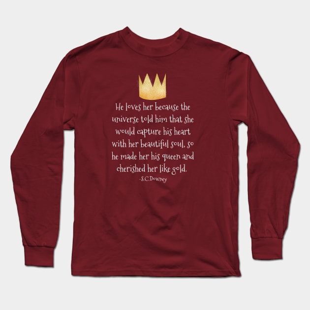 Captured Heart Long Sleeve T-Shirt by Humblebird